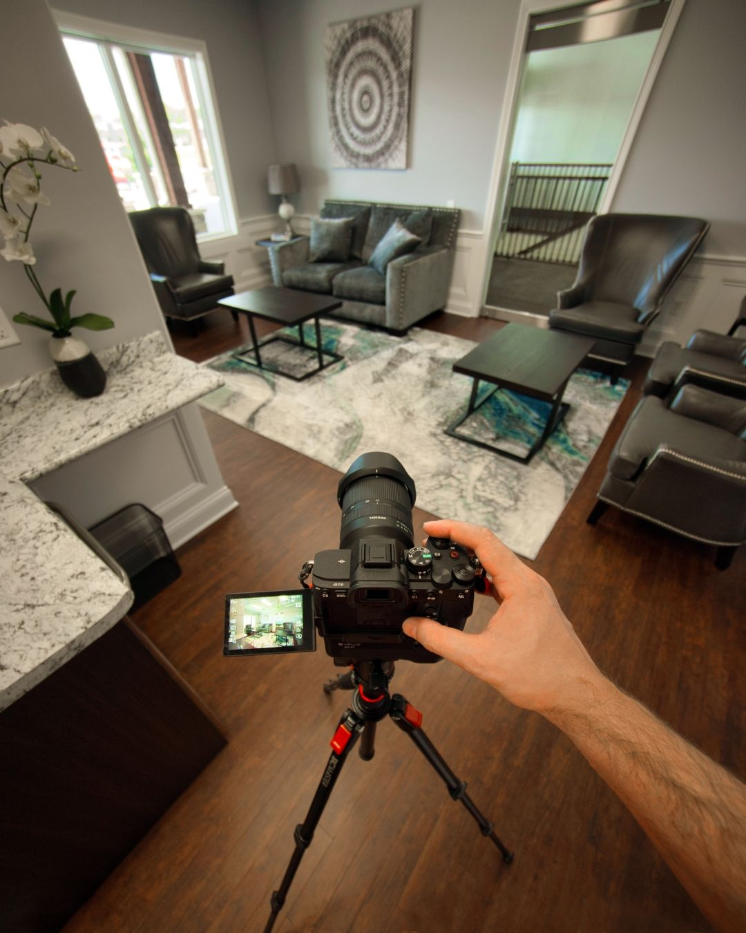 Property photography illustration